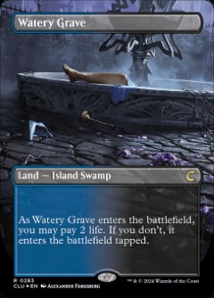 Watery Grave Ravnica- Clue Edition Bordless